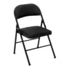 COSCO Black Padded Fabric Folding Chair 2 COSCO Black Padded Fabric Folding Chair -Furniture Series Sales 810135272