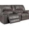 Stallion Gray Reclining Console Loveseat 1 Stallion Gray Reclining Console Loveseat -Furniture Series Sales 810348639