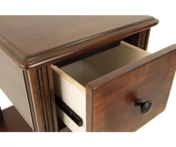 Breegin Brown End Table With Removable Tray -Furniture Series Sales 810363185 10