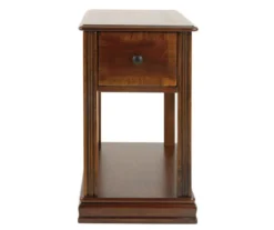Breegin Brown End Table With Removable Tray -Furniture Series Sales 810363185 8