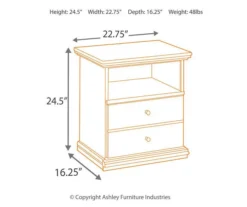 Maribel Black Nightstand -Furniture Series Sales 810363205 5