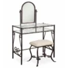 Heather Metal Adjustable Mirror Vanity Set With Stool -Furniture Series Sales 810389409 1