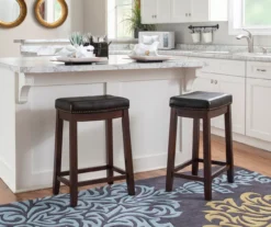 Brooke 24" Saddle Counter Stool 35 Brooke 24" Saddle Counter Stool -Furniture Series Sales 810389537 A0 5
