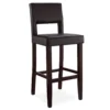 30" Brown Open Back Barstool -Furniture Series Sales 810389581 4