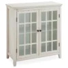 Preston White Vintage 2-Door Cabinet -Furniture Series Sales 810389668 1