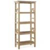 Rockford Rustic Gray 4-Shelf Bookcase 1 Rockford Rustic Gray 4-Shelf Bookcase -Furniture Series Sales 810389676 1