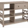 Rockford Rustic Gray 5-Shelf TV & Media Center -Furniture Series Sales 810389684 2
