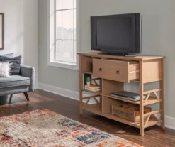 Rockford Rustic Gray 5-Shelf TV & Media Center -Furniture Series Sales 810389684 A0 9