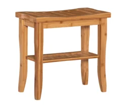 18" Pierce Bamboo Bathroom Stool -Furniture Series Sales 810389685 A0 1