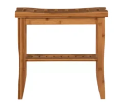18" Pierce Bamboo Bathroom Stool -Furniture Series Sales 810389685 A0 2