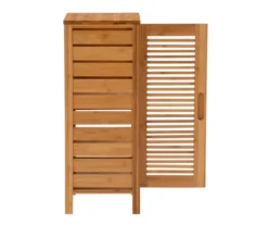 Pierce Bamboo Single Door Floor Cabinet -Furniture Series Sales 810389686 A2 1