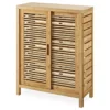 Pierce Bamboo Sliding Door Floor Cabinet 1 Pierce Bamboo Sliding Door Floor Cabinet -Furniture Series Sales 810389687 1