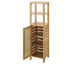 Pierce Bamboo 5-Shelf Mid Cabinet -Furniture Series Sales 810389690 2