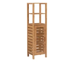 Pierce Bamboo 5-Shelf Mid Cabinet -Furniture Series Sales 810389690 A0 1