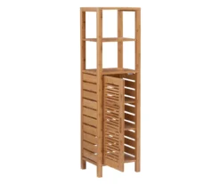 Pierce Bamboo 5-Shelf Mid Cabinet -Furniture Series Sales 810389690 A0 3