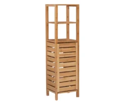 Pierce Bamboo 5-Shelf Mid Cabinet -Furniture Series Sales 810389690 A2 1