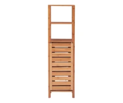 Pierce Bamboo 5-Shelf Mid Cabinet -Furniture Series Sales 810389690 A2 2