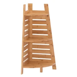 Pierce Bamboo 3-Tier Corner Shelf 20 Pierce Bamboo 3-Tier Corner Shelf -Furniture Series Sales 810389691 2