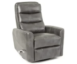 Real Living Bolero Faux Leather Swivel Glider Recliner -Furniture Series Sales 810394206 5