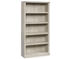 Chalked Chestnut Tan 5-Shelf Bookcase