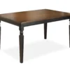 Owingsville Black & Brown Dining Table -Furniture Series Sales 810408959 2