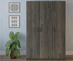 Rodeo Weathered Oak 3-Door Wardrobe -Furniture Series Sales 810409561 2