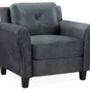 Hayward Gray Armchair