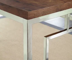 Alize Chrome Geometric Desk -Furniture Series Sales 810422875 1