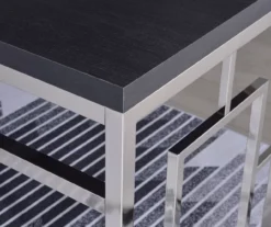 Alize Chrome Geometric Desk -Furniture Series Sales 810422879 1