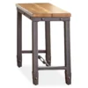 Ashford Wood & Metal Chairside End Table -Furniture Series Sales 810422924 2