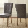 Debby Gray Upholstered Dining Chairs, 2-Pack 1 Debby Gray Upholstered Dining Chairs, 2-Pack -Furniture Series Sales 810422979 1