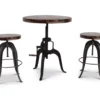 Sparrow Round Adjustable-Height Crank Table -Furniture Series Sales 810423024 810423025