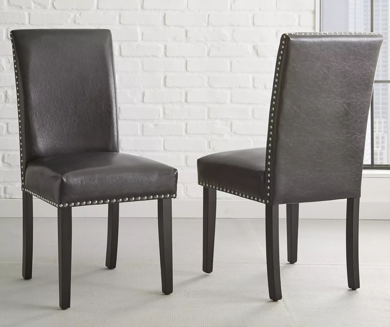 Verano Gray Dining Chairs, 2-Pack 3 Verano Gray Dining Chairs, 2-Pack