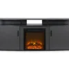63" Gray Electric Fireplace Console -Furniture Series Sales 810434050 6