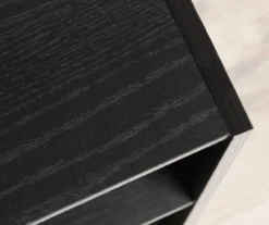 Black Oak 6-Cube Storage Organizer -Furniture Series Sales 810435811 2