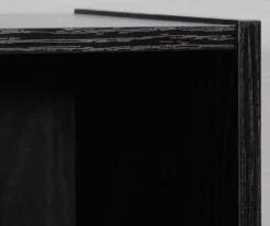 Black Oak 6-Cube Storage Organizer -Furniture Series Sales 810435811 3