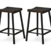 Rustic Backless Barstools, 2-Pack -Furniture Series Sales 810459993