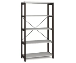 Farmhouse 5-Tier Bookshelf