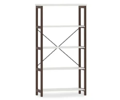 Farmhouse 5-Tier Bookshelf -Furniture Series Sales 810465179 3