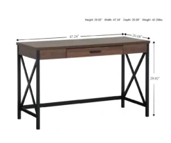 Dark Walnut Writing Desk 7 Dark Walnut Writing Desk -Furniture Series Sales 810466872 A7
