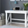 Stockton White Computer Desk -Furniture Series Sales 810483890