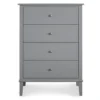Somerville Gray 4-Drawer Dresser -Furniture Series Sales 810498832 1