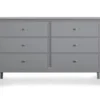 Somerville Gray 6-Drawer Dresser 1 Somerville Gray 6-Drawer Dresser -Furniture Series Sales 810498835 1