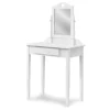 White Wood Vanity With Mirror 1 White Wood Vanity With Mirror -Furniture Series Sales 810502793 2