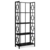 Black Square 4-Shelf Bookcase 2 Black Square 4-Shelf Bookcase -Furniture Series Sales 810502794 2