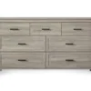 Silverton Oak 7-Drawer Dresser -Furniture Series Sales 810504711 2