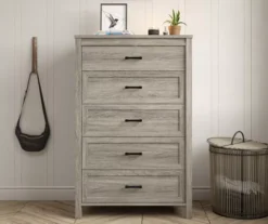 Silverton Oak 5-Drawer Dresser 8 Silverton Oak 5-Drawer Dresser -Furniture Series Sales 810504712 1