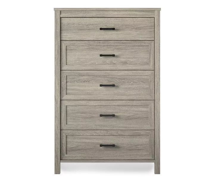 Silverton Oak 5-Drawer Dresser 3 Silverton Oak 5-Drawer Dresser