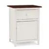 Walnut & White Nightstand 2 Walnut & White Nightstand -Furniture Series Sales 810504788 1