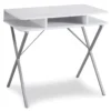 Silver & White Writing Desk 2 Silver & White Writing Desk -Furniture Series Sales 810512942 2